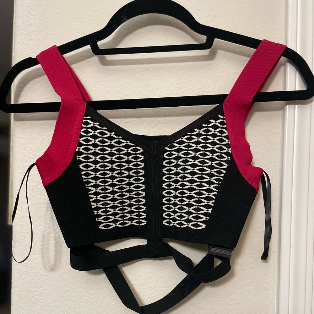 MARCIANO BANDAGE TOP AND SKIRT. Selling as a set